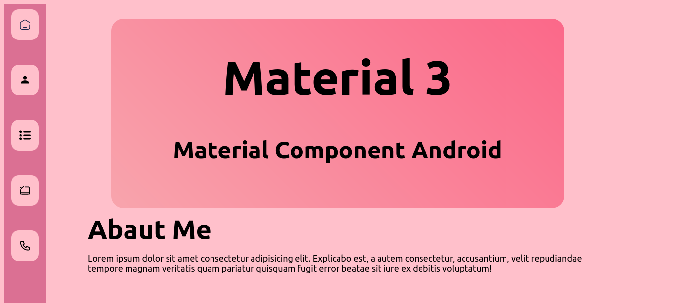 Astro Material 3 Theme